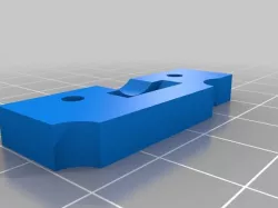 Hotend mount for duel fans