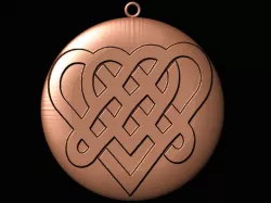 Keychain-Celtic_knot_heart