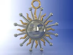 keychain-sun