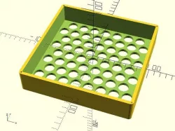Lego sieve for sorting small pieces
