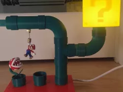 Mario Themed Desk Lamp
