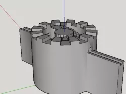 Medieval castle tower