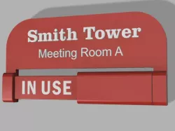 Meeting Room Vacancy Sign