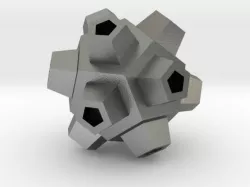 Mineral Polyhedron Pendant