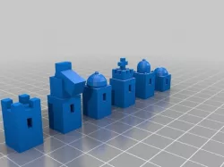 Modernist Chess Set (Piece Sample)