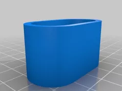 My Custom11/16 x1.5 x .25 thickized chair leg protector