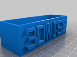 My Customized Basic Business Card Holder