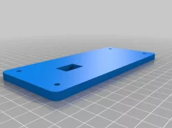 My Customized Kossel Mains - Fuse - Switch Plate/Cover with Nametag