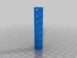My Customized Temp Calibration Tower (fixed!)
