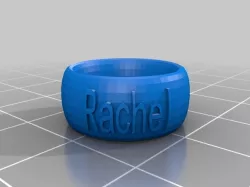My Customized Text Ring/Bracelet/Crown Thing