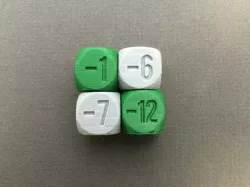 Negative Integer Dice