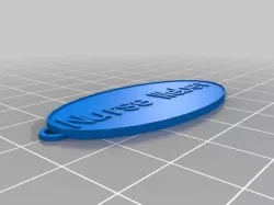 Nurse Weber Keychain
