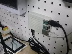 Pegboard Mounted Raspberry Pi B+/2/3 Sleve