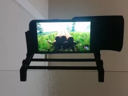 Phone mount for shower