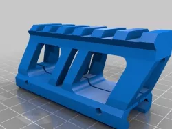 Picatinny rail riser 30mm