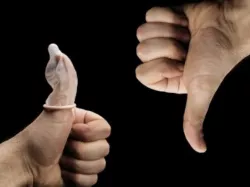 Practice using condoms