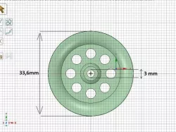 RC Wheel airplane_ Rc Flugzeug Rad