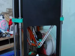 RepRapPro Fisher 3D Printer - print bed