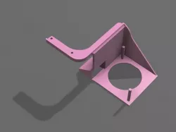 Rigidbot/Rigidbot Big Print Cooling Fan Bracket