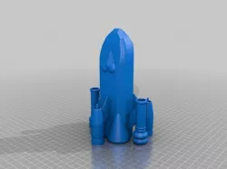 Rocket Pen Holder