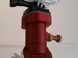 SELF ATTACHING MOUNT WITH ADJUSTABLE GO PRO MOUNT