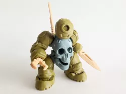 SkullBot 001 - via 3DKToys
