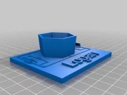 Soccer ball stand for Logan