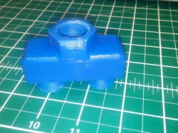 T-Pipe with 1/2" BSP Thread