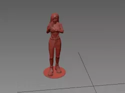 Tifa Final Fantasy VII 3d model
