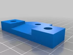 X-Idler bracket for top mounted lead screw block