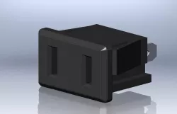 2.5A non-polarized AC outlet 