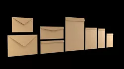 3D Envelopes  ALL Sizes  3D model
