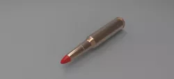 7.62 mm Track Bullet Design & Flow Simulation