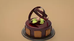 A cake