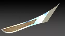 A cute kiridashi knife.