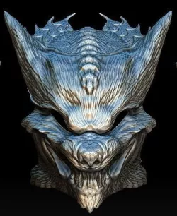 Alpha Predator bio mask  3D model