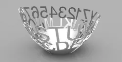 Alphanumeric Bowl