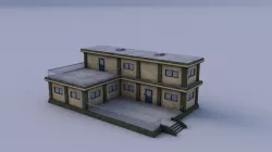 Armory 01 Low-poly  3D model