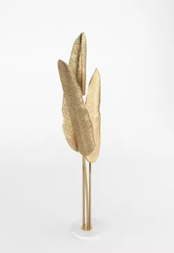 Bananas golden floor lamp 3D model