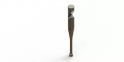 Baseball Bat Keychain Bottle Opener