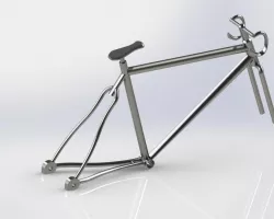 bike  chrome brasse
