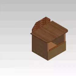Birdhouse open | Nestkast open
