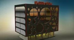 Bubble Cube building
