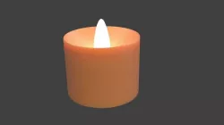 Candle 3D model