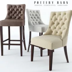 Chairs Pottery Barn  3D model