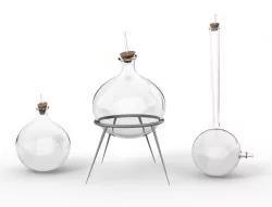 chemistry recipient flask bowl 3D model