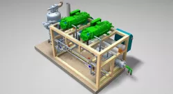 chiller with screw compressors