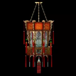 Chinese Palace Lantern 3D model
