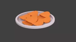 Chips 3d 3D model