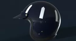 Classic Racing Open-Face Helmet Shell